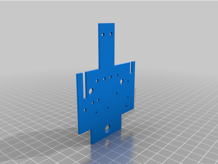 tronxy x5sa mounting plate reference wyrrm 3d print model - Mito3D