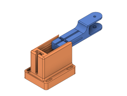 z axis belt idler idler tensioner novastargx  3d print model - Mito3D