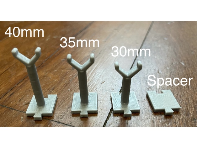 modular Puzzle steht 3 Höhen DIY 3D print model - Mito3D