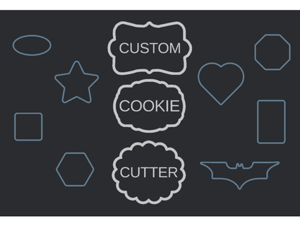custom cookie cutter outwardb 3d print model - Mito3D