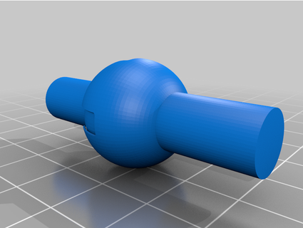 ball socket joint pittcad 3d print model - Mito3D
