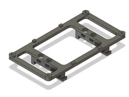 estlcam klemmen adapter - din-schienenhalter kain164 3d print model - Mito3D