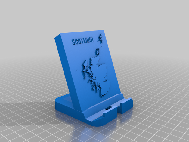 Schottland Telefon Stand jasonstonier1977 3D print model - Mito3D