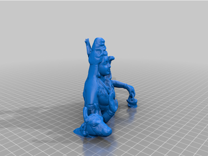 Shiva nandi gokucohan 3d print model - Mito3D