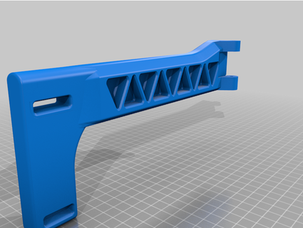 tribolo p rail pistola braçadeira wetzel402 3d print model - Mito3D