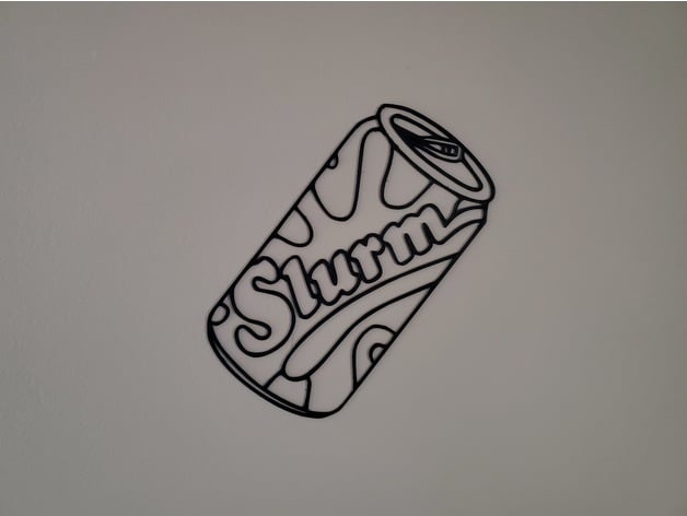slurm - futurama wall art imaginarytragedy 3D print model - Mito3D