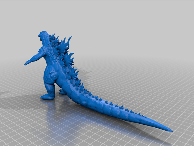 Godzilla 2000 ghidorahandgodzillafanthe23th 3D print model - Mito3D