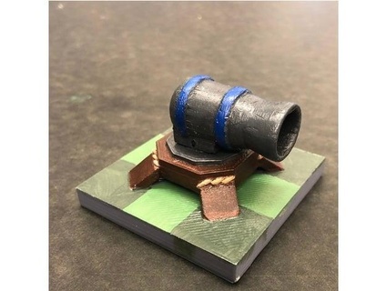 clash cannon pinedot 3d print model - Mito3D