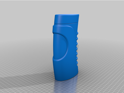 champú botella diseño reedgraff 3d print model - Mito3D
