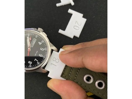 watch strap measurement tool theanam 3d print model - Mito3D