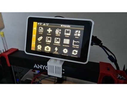 Ahududu pi 4 7 inch dokunma ekran kübik i3 mega ol Robin 3d print model - Mito3D