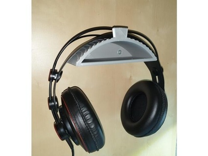 headset headphone wall-mount dolus eventualis 3d print model - Mito3D