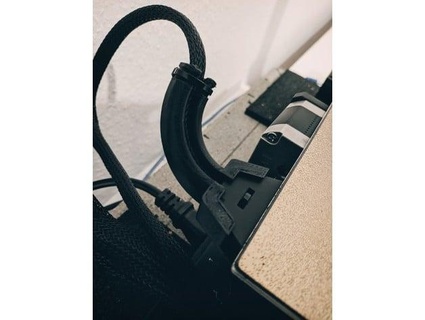 anycubic vyper - heatbed cable guide hanguk 3d print model - Mito3D