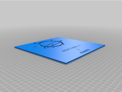elegoo Neptun 2 Benutzerdefiniert Bauplatte Cura therobear 3d print model - Mito3D