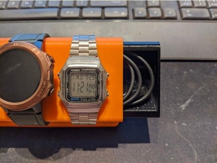 interno cajón reloj estante soporte chazy10 3d print model - Mito3D