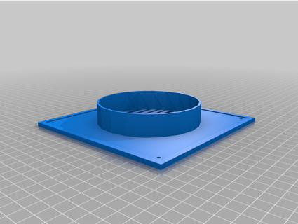 grille support 10cm durchmesser lolmann0306 3d print model - Mito3D