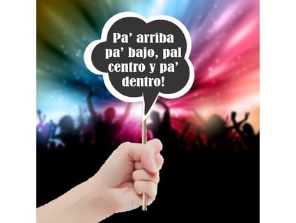 Globo mensagem festa 39 Acima Bajo amigo centro ready4render 3d print model - Mito3D