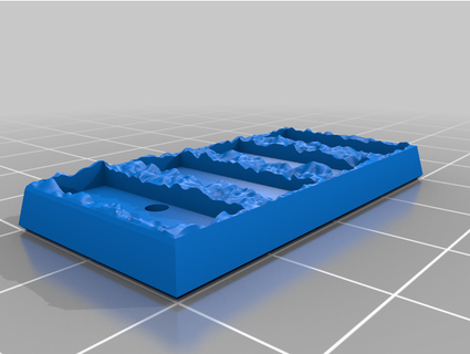 arquero base texturado 65mm espacio porblegames 3d print model - Mito3D