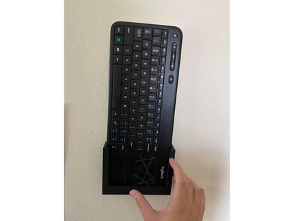 Logitech k400r clavier titulaire soutien crunchy005 3d print model - Mito3D