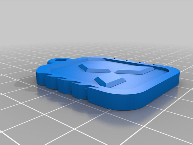 mitsubishi keychain - keyring ukuku 3D print model - Mito3D