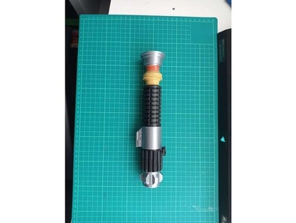 obi wan Kenobi Lichtschwert einziehbar abnehmbar Klinge Michaelvel 3d print model - Mito3D