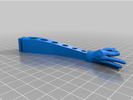 ender 3 hand filament guide mstutzman2573 3d print model - Mito3D