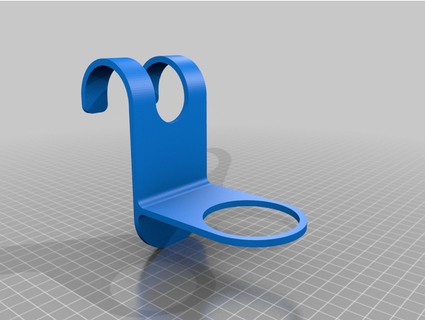 pool floater holder 42mm waschbaerbauch75 3d print model - Mito3D