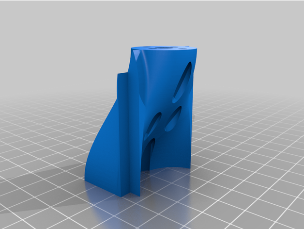 f-22 motor mount cowling spencerteeter 3D print model - Mito3D