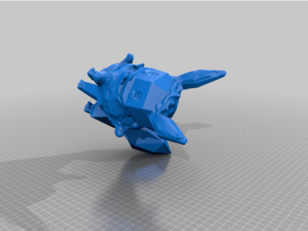 eevee lowpoly Stampa nuovamente scansionato blorticus 3D print model - Mito3D