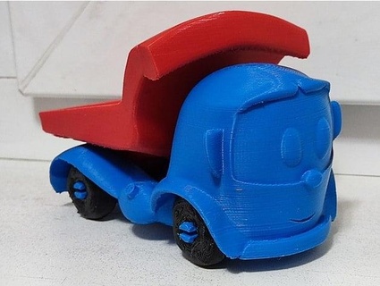 gruzovichok leva Leone camion besqcii 3d print model - Mito3D