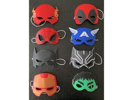 çocuklar Süper kahramanlar maske Guillbernard 3d print model - Mito3D