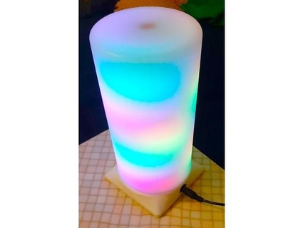 gyver lámpara base Karat 3d print model - Mito3D