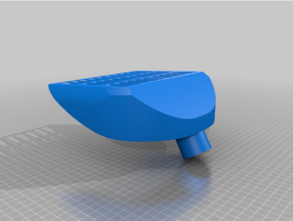 litière boîte balai pooper scooper court manipuler version obogz 3d print model - Mito3D