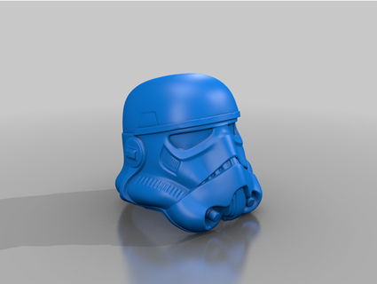 Stormtrooper capacete sachac75 3d print model - Mito3D