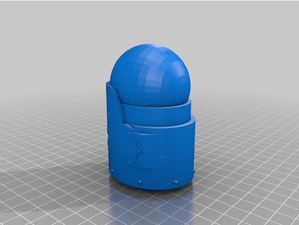 storm knight helmets girlpainting 3d print model - Mito3D