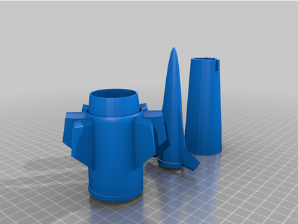 rocket missle mtrump 3d print model - Mito3D