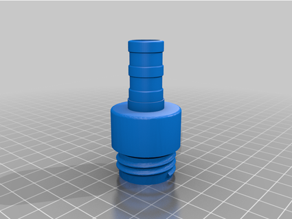minikeg dispensing adaptor kegland carbonation caps cmsmail 3d print model - Mito3D