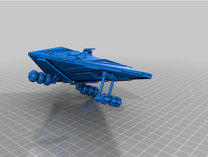 type scoutship tuaththua 3d print model - Mito3D