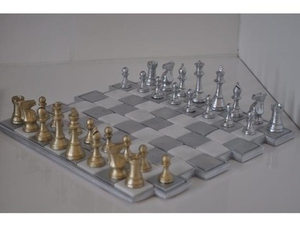 massone scacchi fiammeggiante 3d print model - Mito3D