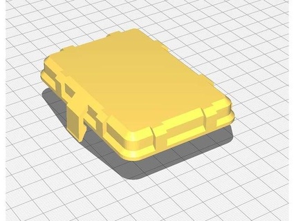 small items organizer - blank lid chrismayhew 3d print model - Mito3D