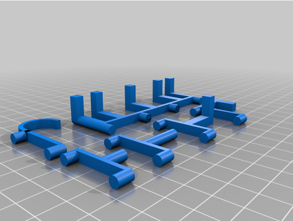 clavija tablero tipo argentino acuarianojm 3d print model - Mito3D