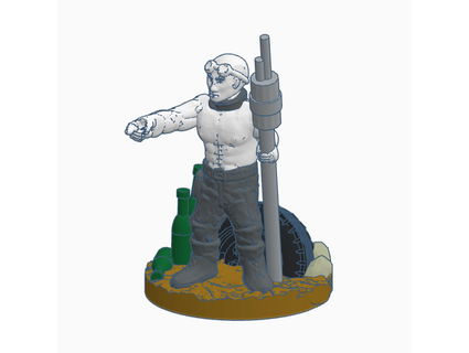 warboy tonnerre Ellie valkyrie 3d print model - Mito3D