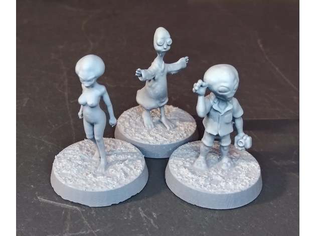 gris extraterrestres amusement 32mm darkwarlock664 3D print model - Mito3D