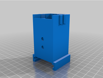 4s battery holder 17670 batteries scalable martinatthingiverse 3d print model - Mito3D