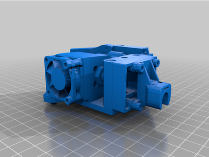 toolchanger - dragon hotend chuckonelli 3d print model - Mito3D