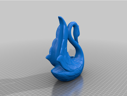 beauty swan stronghero 3d print model - Mito3D