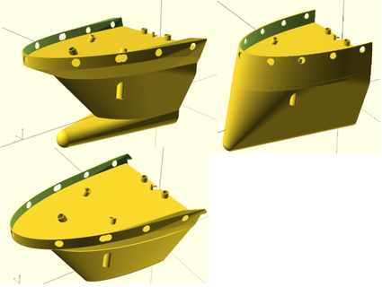 juguetes boys buques modular bc gc arco sección formas+ mamparos+ h1 conchas robado 3d print model - Mito3D