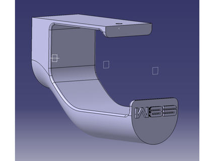 headset mount janstock 3d print model - Mito3D
