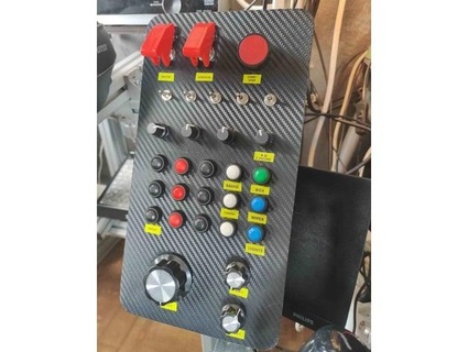 mobeartec pulsante scatola clone piccolo piano stampa sim corsa + extra adesivi Buttonbox guidohagen 3d print model - Mito3D