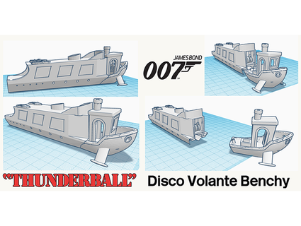 discoteca Volante 007 panchina diablo944 3d print model - Mito3D